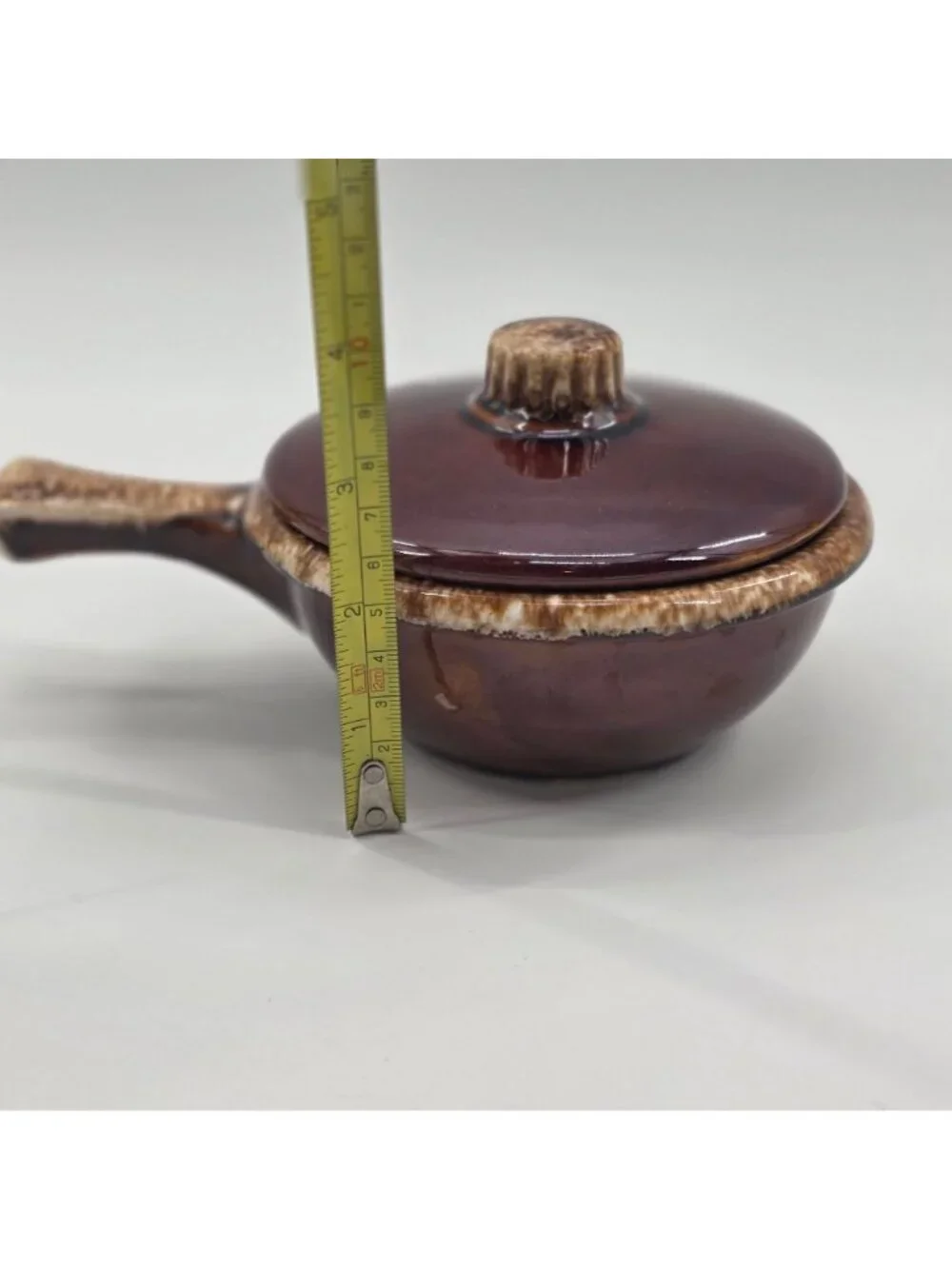 Vintage Hull Oven Proof Single Handled Soup Bowl